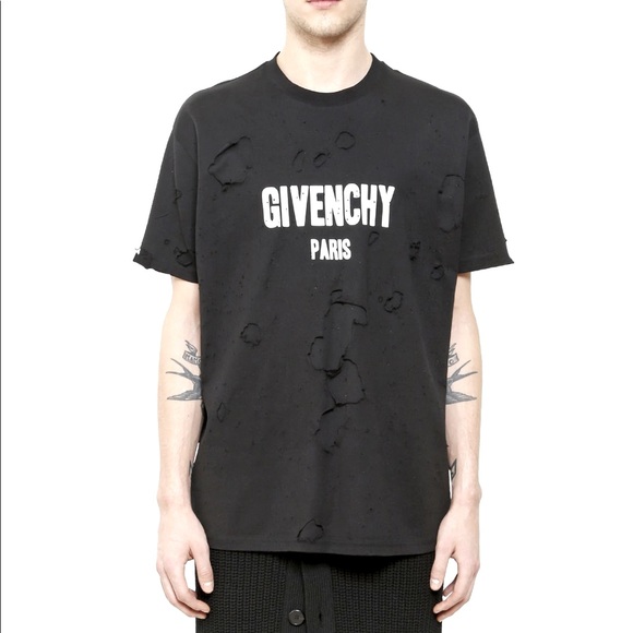 Givenchy torn t shirt Clearance